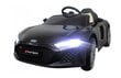 Yhden hengen sähköauto lapsille Audi R8 Sport B, musta hinta ja tiedot | Lasten sähköautot | hobbyhall.fi