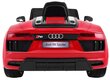 Audi R8 Spyder yksipaikkainen sähköauto lapsille, punainen hinta ja tiedot | Lasten sähköautot | hobbyhall.fi