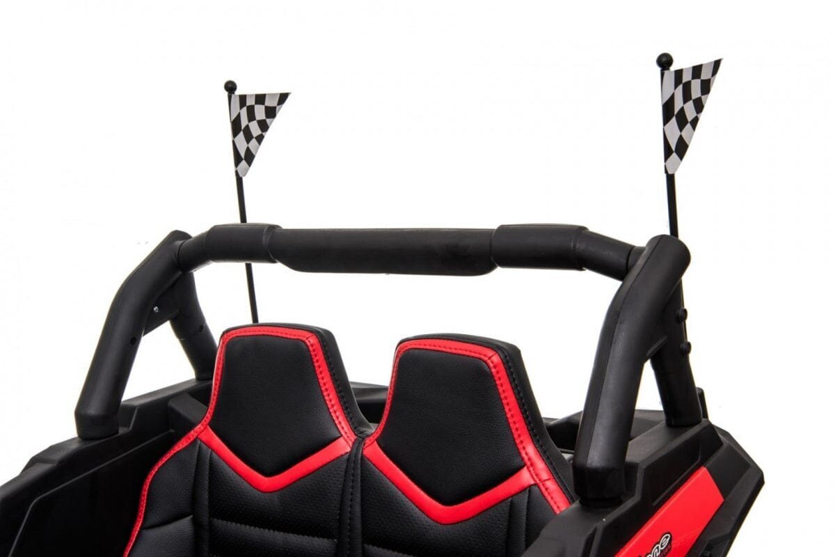 Yksipaikkainen lasten sähköauto Buggy Racer, punainen hinta ja tiedot | Lasten sähköautot | hobbyhall.fi