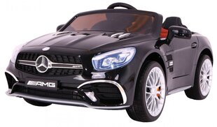 Mercedes AMG SL65 yksipaikkainen lasten sähköauto, musta hinta ja tiedot | Lasten sähköautot | hobbyhall.fi