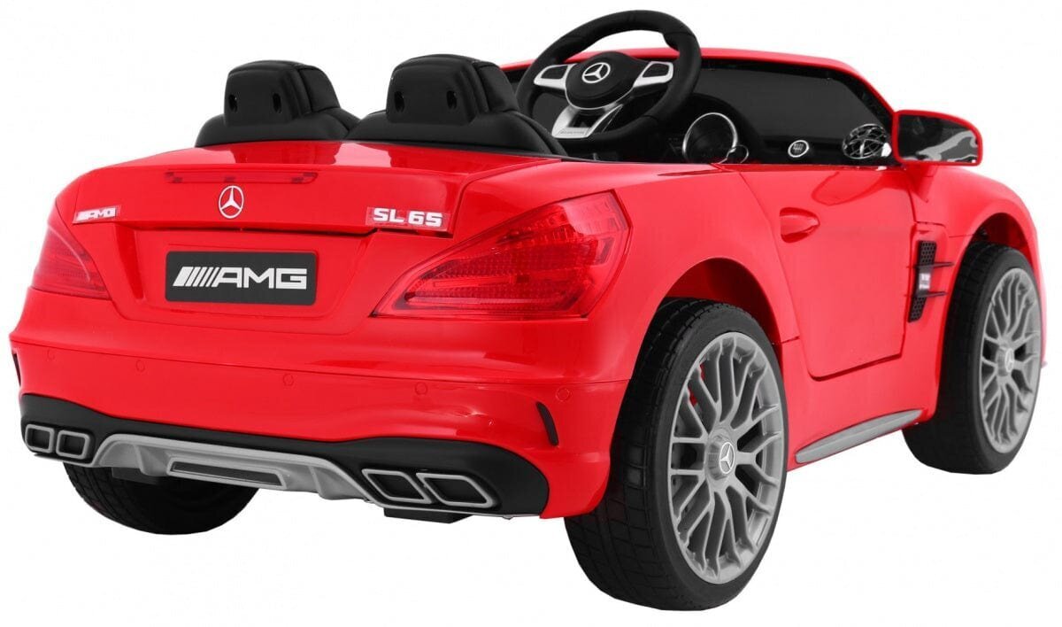 Mercedes AMG SL65 yksipaikkainen lasten sähköauto, punainen hinta ja tiedot | Lasten sähköautot | hobbyhall.fi