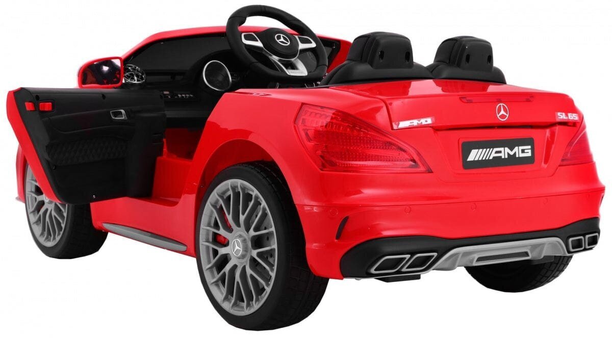 Mercedes AMG SL65 yksipaikkainen lasten sähköauto, punainen hinta ja tiedot | Lasten sähköautot | hobbyhall.fi