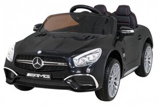 Mercedes Benz AMG SL65 S yksipaikkainen lasten sähköauto, musta hinta ja tiedot | Lasten sähköautot | hobbyhall.fi
