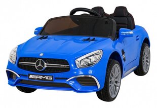Yksipaikkainen lasten sähköauto Mercedes Benz AMG SL65 S, sininen hinta ja tiedot | Lasten sähköautot | hobbyhall.fi