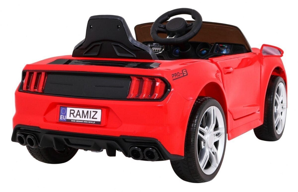 Ramiz GT Sport lasten sähköauto, punainen hinta ja tiedot | Lasten sähköautot | hobbyhall.fi