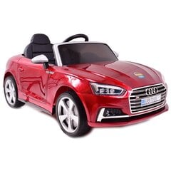 Super Toys Audu S5 yksipaikkainen lasten sähköauto, punainen hinta ja tiedot | Lasten sähköautot | hobbyhall.fi