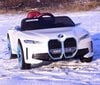 Yksipaikkainen lasten sähköauto Super Toys Bmw i4, valkoinen hinta ja tiedot | Lasten sähköautot | hobbyhall.fi