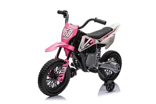 Yhden lapsen moottoripyörä Pantone 361C, pinkki hinta ja tiedot | Lasten sähköautot | hobbyhall.fi