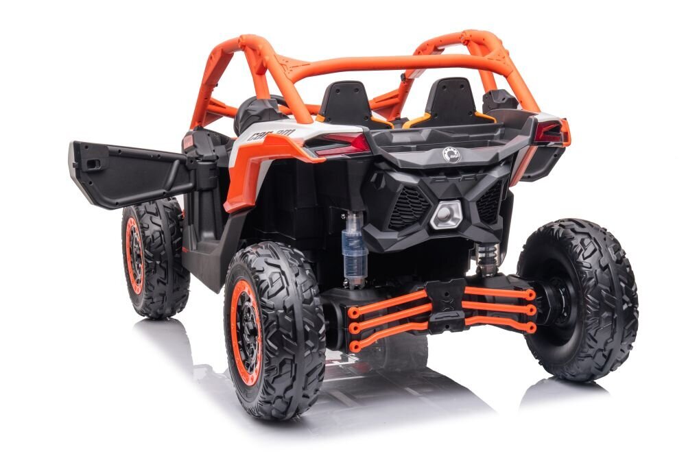 Kaksinkertainen sähköauto buggy dk-ca001, oranssi hinta ja tiedot | Lasten sähköautot | hobbyhall.fi