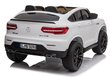 Mercedes glc 63s sähköinen kaksipaikkainen, valkoinen hinta ja tiedot | Lasten sähköautot | hobbyhall.fi