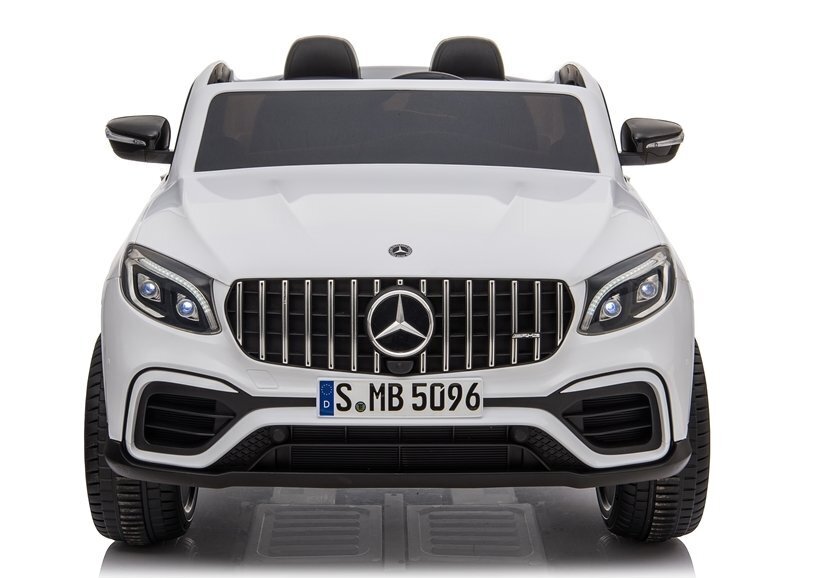 Mercedes glc 63s sähköinen kaksipaikkainen, valkoinen hinta ja tiedot | Lasten sähköautot | hobbyhall.fi