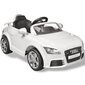 Sähköauto Audi TT RS, valkoinen hinta ja tiedot | Lasten sähköautot | hobbyhall.fi