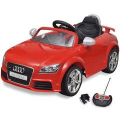 Sähköauto Audi TT RS, punainen hinta ja tiedot | Lasten sähköautot | hobbyhall.fi