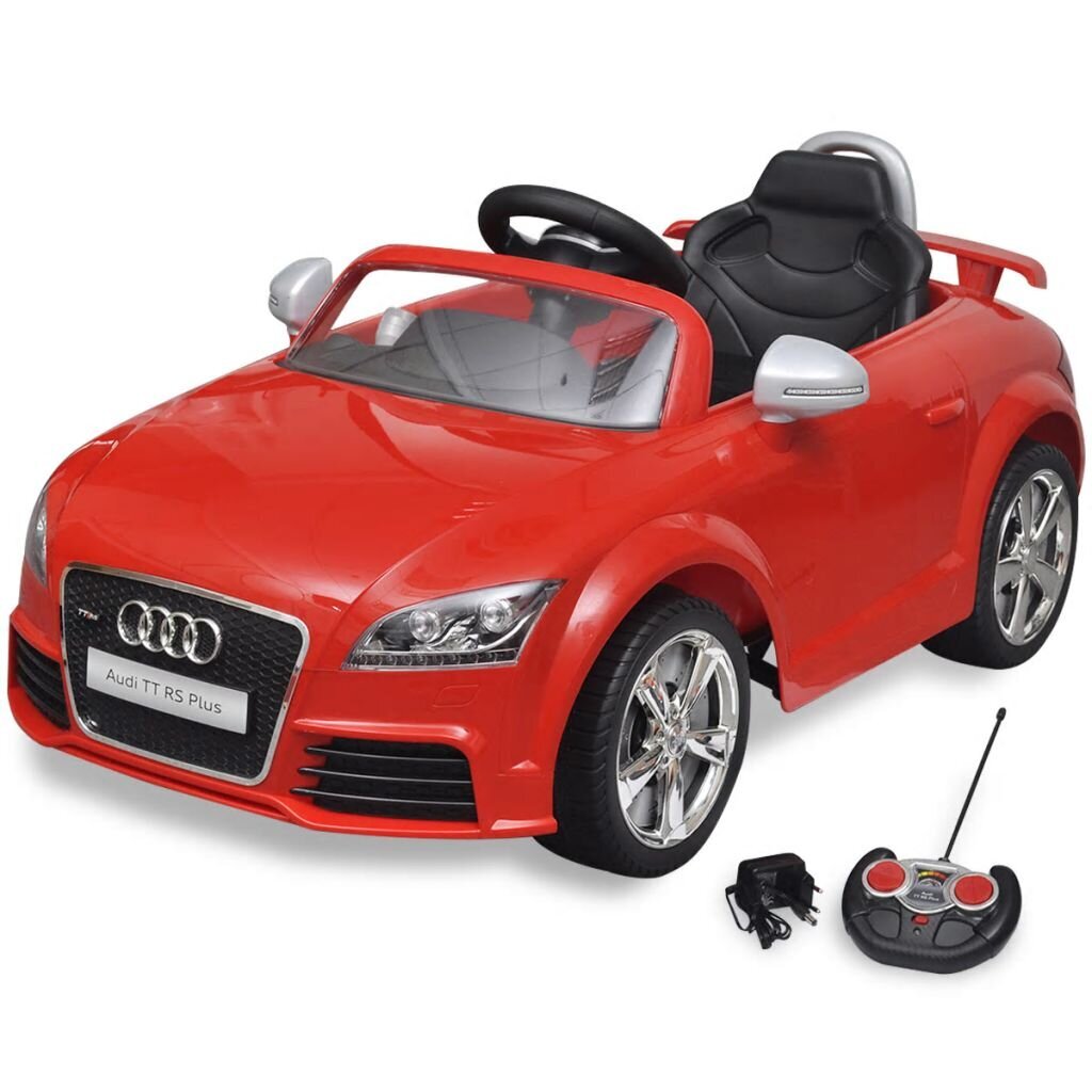 Sähköauto Audi TT RS, punainen hinta ja tiedot | Lasten sähköautot | hobbyhall.fi