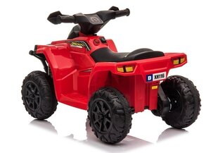 quad quad xh116, punainen hinta ja tiedot | Lasten sähköautot | hobbyhall.fi