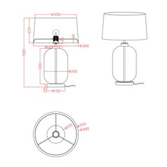 Light Prestige pöytävalaisin Amur hinta ja tiedot | Pöytävalaisimet | hobbyhall.fi