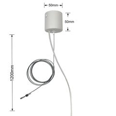 Valaisinjärjestelmän kaapeli Geometric hinta ja tiedot | Upotettavat valaisimet ja LED-valaisimet | hobbyhall.fi