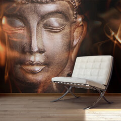 Valokuvatapetti - Buddha. Fire of meditation. 350x270 cm hinta ja tiedot | Valokuvatapetit | hobbyhall.fi