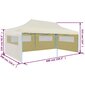 Pop-up taitettava teltta VidaXL, 300x600 cm, valkoinen hinta ja tiedot | Puutarhapaviljongit | hobbyhall.fi