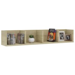 Seinä-CD-hylly VidaXL, 100x18x18cm hinta ja tiedot | Hyllyt | hobbyhall.fi