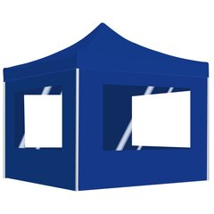 Pop-up teltta VidaXL, 3x3 m, sininen hinta ja tiedot | Puutarhapaviljongit | hobbyhall.fi