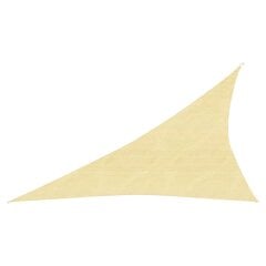 vidaXL Aurinkovarjo, beige, 4x5x6,8m, HDPE, 160g/m² hinta ja tiedot | Aurinkovarjot ja markiisit | hobbyhall.fi