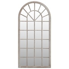 vidaXL Peili, beige, 90x45cm, rauta, sisäkäyttöön hinta ja tiedot | Peilit | hobbyhall.fi