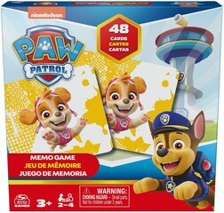 SPIN Game Paw Patrol Memory 6066852 hinta ja tiedot | Lautapelit ja älypelit | hobbyhall.fi