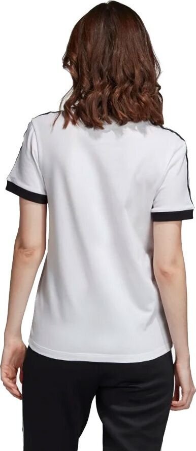 Naisten T-paita Adidas 3-Stripes Tee ED7483, valkoinen hinta ja tiedot | Naisten T-paidat | hobbyhall.fi