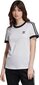 Naisten T-paita Adidas 3-Stripes Tee ED7483, valkoinen hinta ja tiedot | Naisten T-paidat | hobbyhall.fi