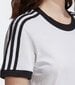 Naisten T-paita Adidas 3-Stripes Tee ED7483, valkoinen hinta ja tiedot | Naisten T-paidat | hobbyhall.fi