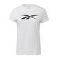 Naisten urheilu T-paita, Reebok Training Essentials Vector Graphic T-paita W FU2331, valkoinen hinta ja tiedot | Naisten urheiluvaatteet | hobbyhall.fi