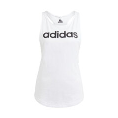 Naisten t-paita Adidas Essentials Löysä toppi W GL0567, valkoinen hinta ja tiedot | Naisten T-paidat | hobbyhall.fi