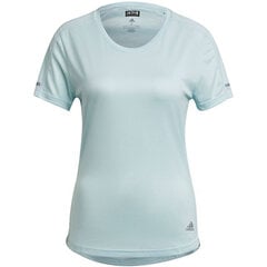 Naisten t-paita Adidas Run It Tee W H31028, vihreä hinta ja tiedot | Naisten T-paidat | hobbyhall.fi