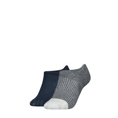 Naisten sukat Tommy Hilfiger Rib Mouline Navy 2 Pck 701222652-002, eri värejä hinta ja tiedot | Naisten sukat | hobbyhall.fi