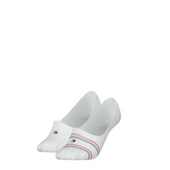 Naisten sukat Tommy Hilfiger 701222653-001, valkoinen, 2 kpl hinta ja tiedot | Naisten sukat | hobbyhall.fi