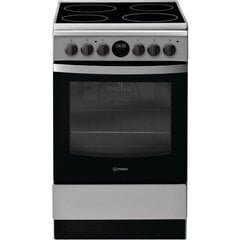 Indesit IS5V8CHX/E, keraaminen liesi, 50 cm, hopea hinta ja tiedot | Indesit Kodinkoneet ja kodinelektroniikka | hobbyhall.fi