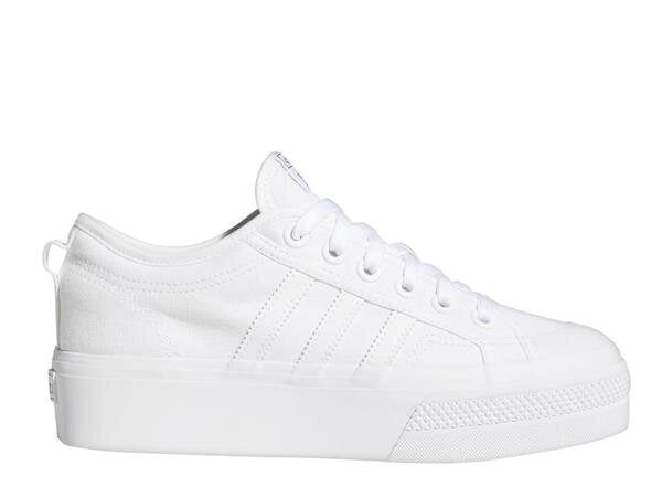 Nizza platform w adidas originals naiset white fv5322