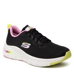 Arch fit infinity skechers naiset black 149722bkmt hinta ja tiedot | Naisten urheilu- ja vapaa-ajan kengät | hobbyhall.fi