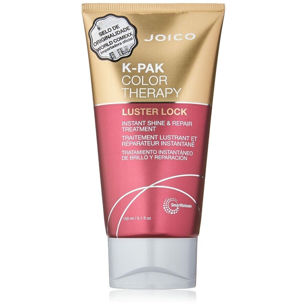 Naamio vaurioituneille ja värjätyille hiuksille K-PAK Color Therapy Luster Lock Treatment, 150 ml hinta ja tiedot | Naamiot, öljyt ja seerumit | hobbyhall.fi