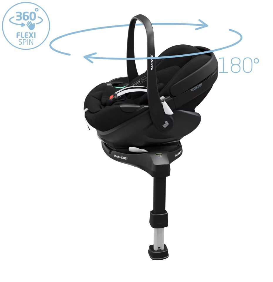 Maxi-Cosi turvaistuin Pebble 360 ​​​​Pro2, 0-13 kg, Twillic Truffle hinta ja tiedot | Turvaistuimet | hobbyhall.fi