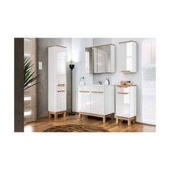 Sisäänrakennettu kylpyhuonekaappi COMAD BALI, valkoinen hinta ja tiedot | Kylpyhuonekaapit | hobbyhall.fi