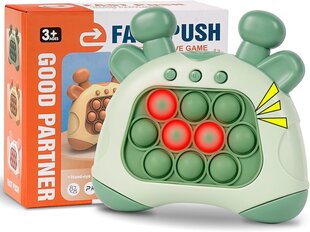 Quick Push Bubble Pop -pulmapeli vihreä hinta ja tiedot | Lautapelit ja älypelit | hobbyhall.fi