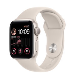 Apple Watch SE 2.gen 40mm GPS Aluminum (Kunnostettu, kunto uudenveroinen) hinta ja tiedot | Älykellot | hobbyhall.fi