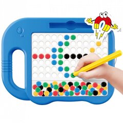 Montessori magneettitaulu, sininen, Woopie hinta ja tiedot | Kehittävät lelut | hobbyhall.fi