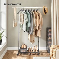 Songmics-vaatetanko HSR101B01 hinta ja tiedot | Vaateripustimet ja pukupussit | hobbyhall.fi