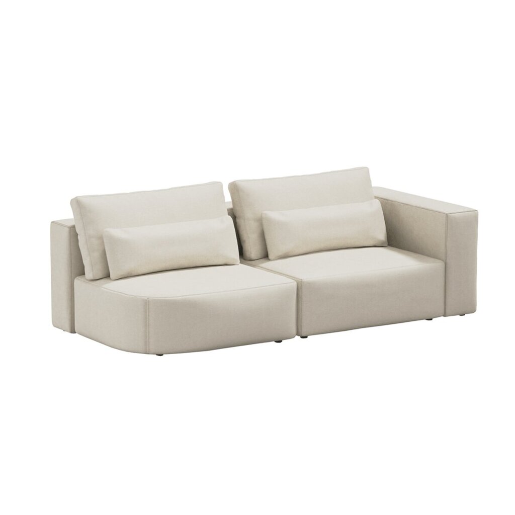 2-istuttava sohva Riposo Grande, 225x105x85cm, beige hinta ja tiedot | Sohvat ja vuodesohvat | hobbyhall.fi