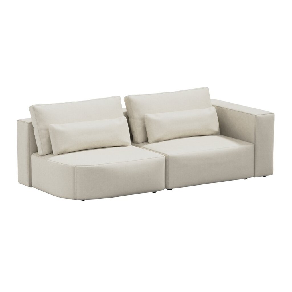 2-istuttava sohva Riposo Grande, 225x105x85cm, beige hinta ja tiedot | Sohvat ja vuodesohvat | hobbyhall.fi