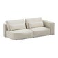 2-istuttava sohva Riposo Grande, 225x105x85cm, beige hinta ja tiedot | Sohvat ja vuodesohvat | hobbyhall.fi