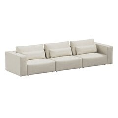 Kolmen istuttava sohva grande, 375x105x85cm, beige hinta ja tiedot | Sohvat ja vuodesohvat | hobbyhall.fi